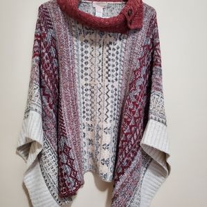 Forever 21 contemporary oversized poncho